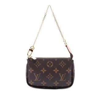 Louis Vuitton Pre-owned Mini Pochette Accessoires - Dames - Pre-owned - Bruin - Maat: ONE Size