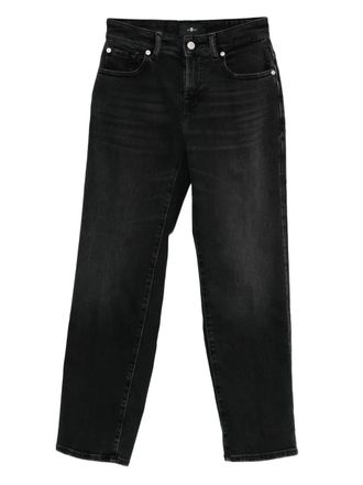 7 For All Mankind Jeans met vijf zakken - Zwart