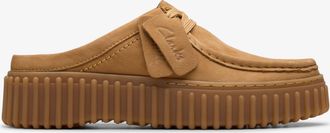 Clarks Torhill Mule Light Tan Nubuck