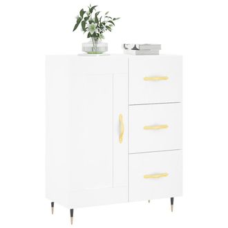 Berkfield Home Sideboard White 69.5x34x90 cm Engineered Wood