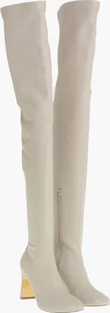 Stella McCartney Stivali Alti IVY STRETCH In Ecopelle Tacco 8 cm Stella McCartney