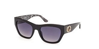Guess GU00363 01B Womens Sunglasses Black Size 55