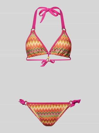 Banana Moon Banana Moon Bikini-Set mit Neckholder Modell LIKOSIMA in Orange, Größe XXL