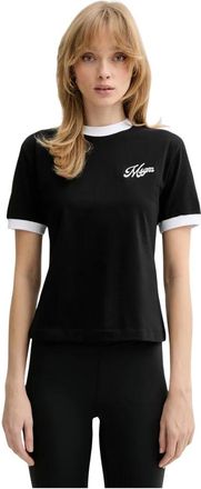 Msgm Mujer, Camisetas, Negro, Talla: L