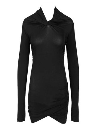 Rick Owens Mini Dress Kairo Abiti Nero-Donna