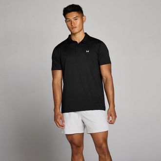 MyProtein Polo de training para hombre de MP - Negro - XS