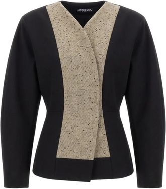 Jacquemus Paloma Jacket - Jackets - Mujer - Negro - XS