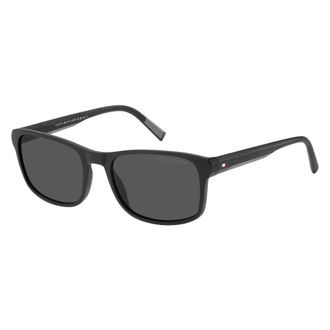 Tommy Hilfiger Sunglasses, male, Black, Size: 56 MM Sunglasses