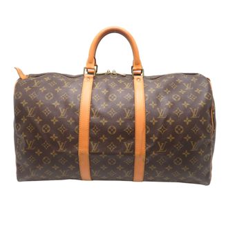 Louis Vuitton Brown Monogram Boston Bag (Pre-Owned)