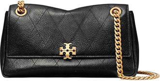 Tory Burch Black Charlie Small Shoulder Bag