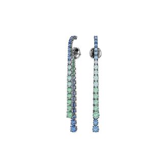 Swarovski Accessoires, Dames, Veelkleurig, ONE Size, Matrix Druppelsieraden Oorbellen