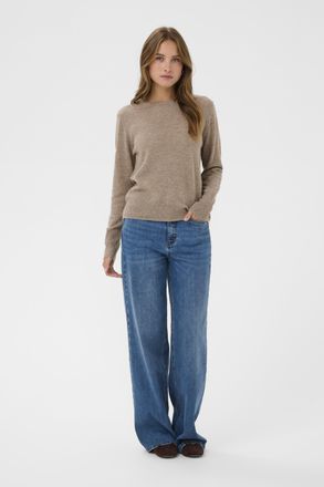 Kaffe Pullover KAcashie Pullover Regular fit dark brown