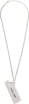 AMBUSH Collana con ciondolo porta accendino - Argento