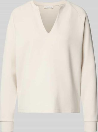 Christian Berg Relaxed Fit Sweatshirt mit Stretch-Anteil in Ecru, Gr&ouml;&szlig;e XXL