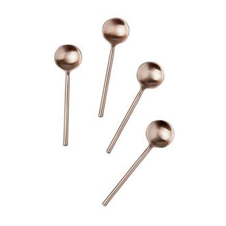 Be Home Thin Mini Spoons - Set of 4 in Rose at Nordstrom