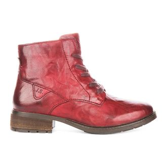 Josef Seibel Lace-up Boots, female, Red, 6 UK, Josef Seibel Kate 17 In Bordo For Women