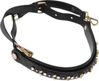Fendi Pre-owned Accessories, female, Black, Size: ONE SIZE Pre-owned Shoulder Strap
