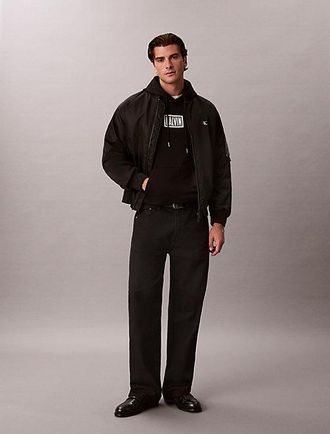 Calvin Klein Sudadera De Felpa De Algod&oacute;n Con Capucha Y Logo