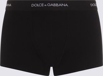 Dolce & Gabbana Black Cotton Underwear