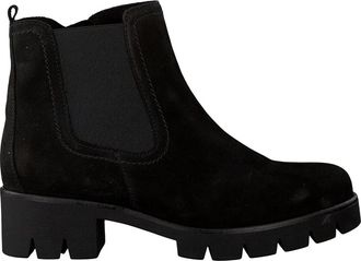 Gabor Stijlvolle Chelsea Boots - Dames - Chelseaboots - Zwart - 37 1/2 EU - Su&egrave;de - Schoenen