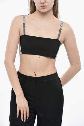 Dior Knit Tube Top with Contrast Straps size Xl