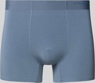 Schiesser Trunks mit elastischem Bund und Label-Detail in Bleu, Gr&ouml;&szlig;e XXL