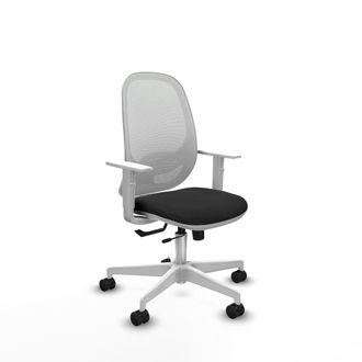 Piqueras y Crespo Silla De Oficina Piqueras Y Crespo Cilanco Blanco Espuma Alta Densidad