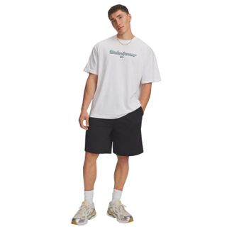 Under Armour Heren Rival-short met logo (Zwart)