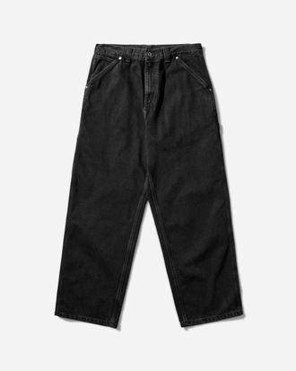 Carhartt Work in Progress Men s Belmont Pants Black (Stone Washed)