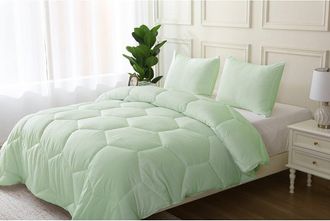 St. James Home Better Style Oversized Honeycomb Comforter Set