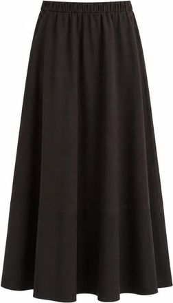 Max Mara Falda Larga Ribes - Skirts - Mujer - Marr&oacute;n - M