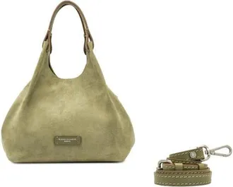 Gianni Chiarini Dua Leather Mini Hobo Bag in Light-Green at Nordstrom