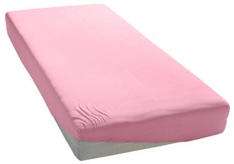 My Home Spannbettlaken »PAPRIKA« Bettlaken, Laken, in zwei Qualitäten: Fleece & Jersey, 100% Polyester