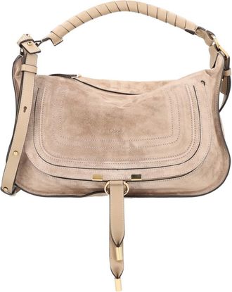Chlo&eacute; Brown Marcie Small Shoulder Bag
