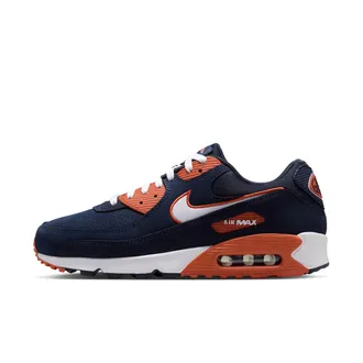 Nike Mens Air Max 90 (Chicago Bears) NFL Shoes in Blue | IW1138-400