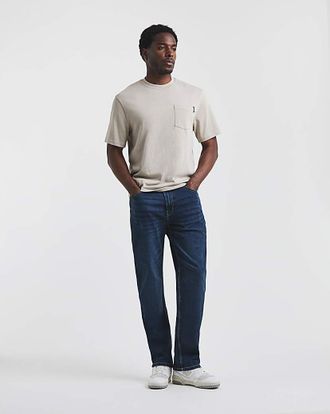 Jacamo Union Straight Stretch Jeans Darkwash
