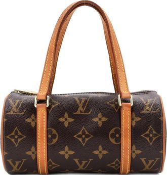Louis Vuitton Papillon Handbag Monogram Canvas 19 shoulder bag - Marrone