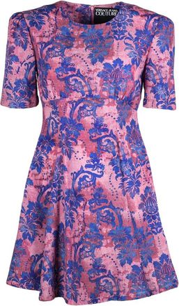 Versace Jeans Couture Short Kleedjes - Dames - Korte kleedjes - Veelkleurig - 2XS - Polyester - Kleedjes