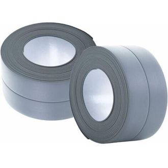 OEM Battiscopa Flessibile - Striscia Terminale Da 22 Mm, Lunghezza 6 Metri, Per Cucina E Bagno, Striscia Sigillante Autoadesiva, Striscia Flessibile Piegh