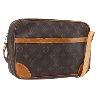 Louis Vuitton Pre-owned Canvas Cross Body Bag - Dames - Pre-owned - Bruin - Maat: ONE Size