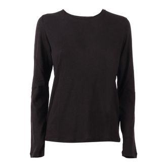 Majestic Filatures Dames, Tops, Zwart, Maat: XL Katoen