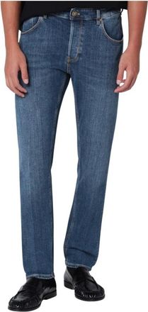 Pantaloni Torino Jeans, Heren, Blauw, W33, Katoen, C5 Jeans