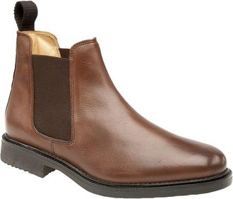 Roamer Mens Leather Flexible Fuller Fit Chelsea Dealer Ankle Boots Shoes Size - Brown - UK 11