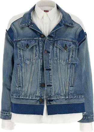 Junya Watanabe Womens X Levis Shirt Denim Jacket