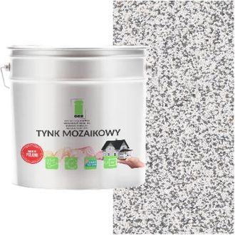 OEM Revestimiento De Mosaico De Resina Gris Claro Clase 1 Resistente A Las Heladas 7 Kg