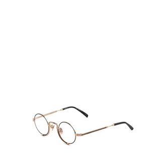 Matsuda 10103H Round Glasses - unisex - Matsuda - Glasses - Yellow - 41 MM - Accessories