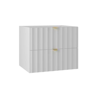 Petits Meubles Mueble bajo lavabo estratificado Blanco