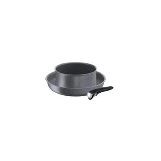 T-fal Set De 1 Sart&eacute;n De 28cm Y 1 Cazo De Aluminio Antiadherente De 20cm + Asa - L6829202 Tefal