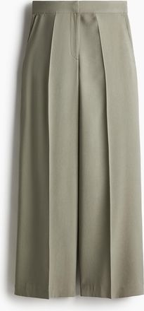 H&M Weite Hose - Green