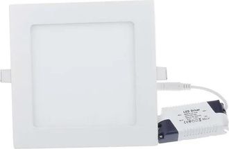 Trade Shop Trade Shop Traesio - Trade Shop - Led Tondo O Quadrato Da Incasso Luce Fredda Calda Neutra Wisdom - -24 Vatios -cuadrado